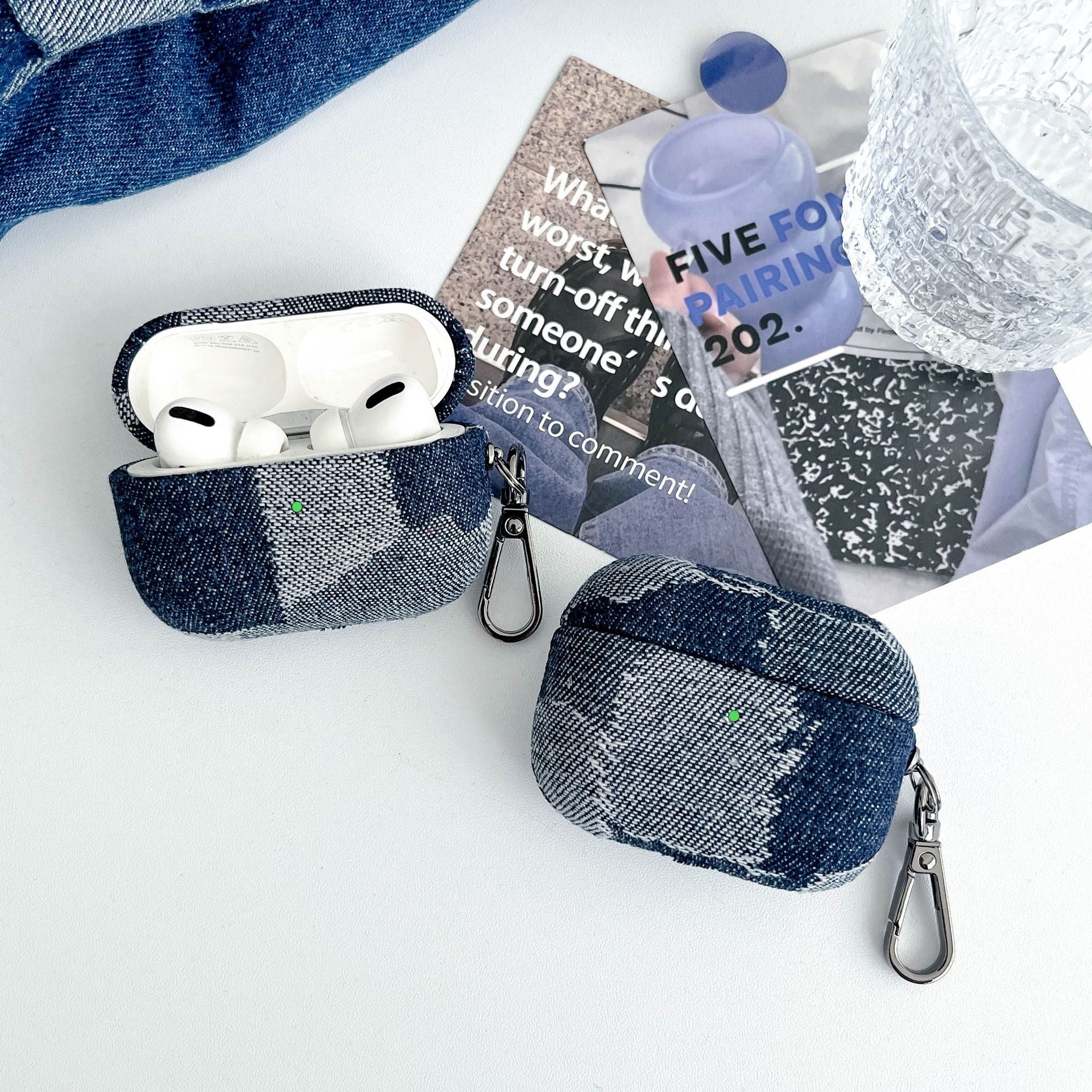 デニムデザインケース【AirPods(エアーポッズ)】