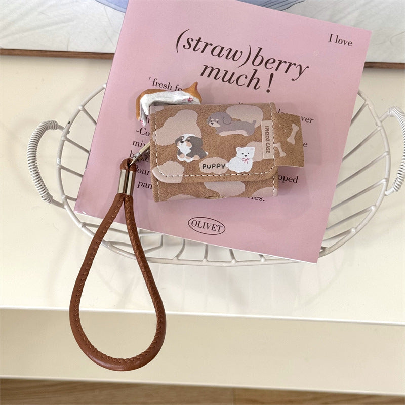 レザーパピーキャットフィギュアケース【AirPods(エアーポッズ)】