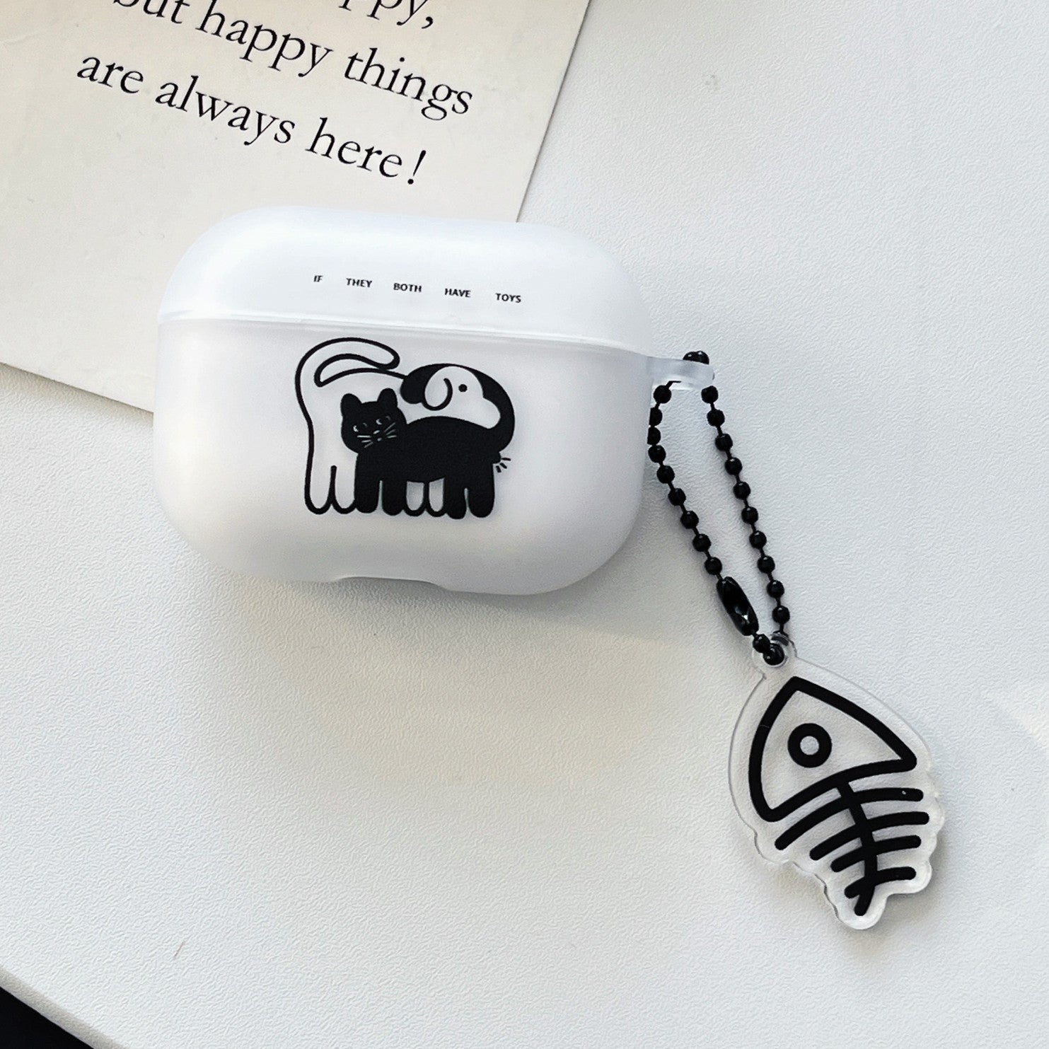 キャットアンドドッグハグケース【AirPods(エアーポッズ)】