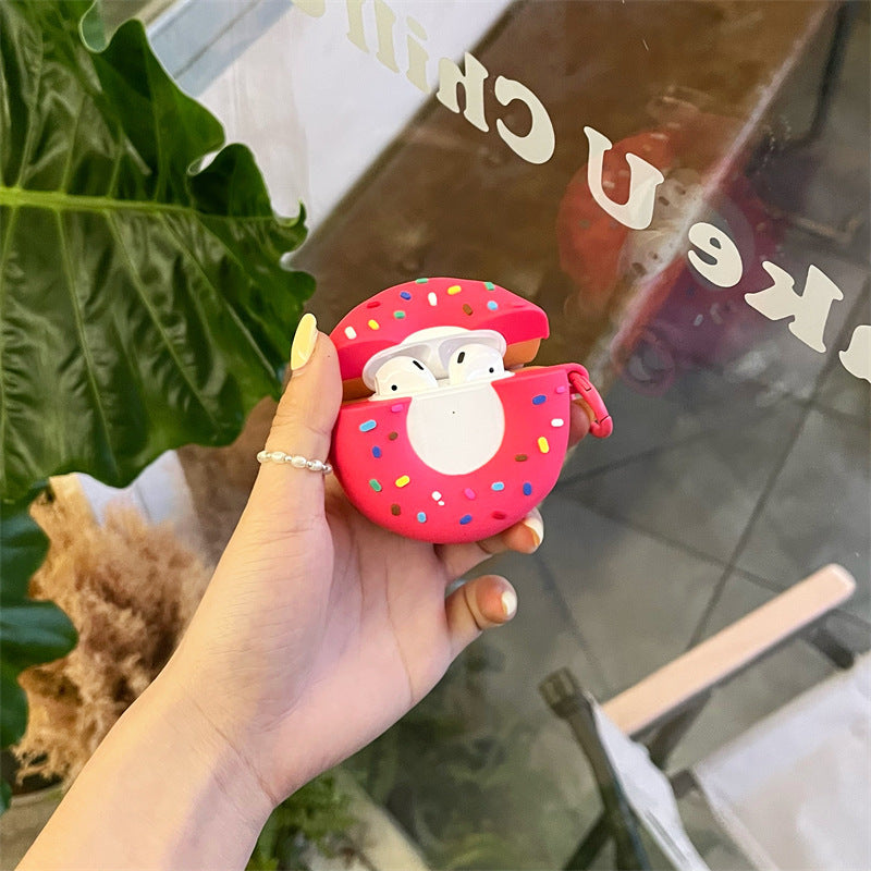 ストロベリードーナツキュートケース【AirPods(エアーポッズ)】