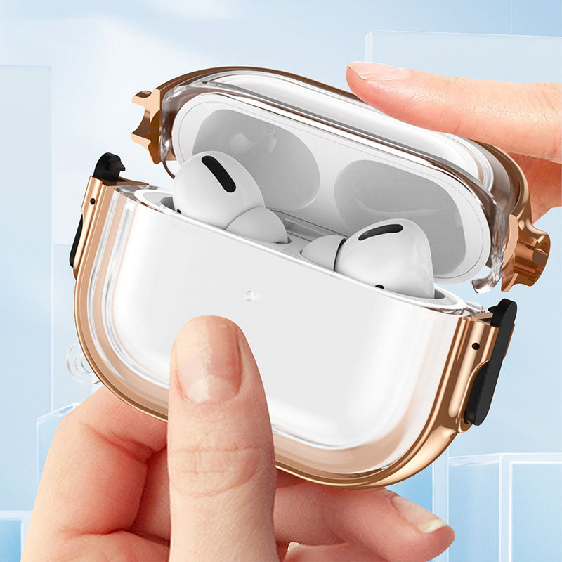 ラグジュアリークリアTPUケース【AirPods(エアーポッズ)】