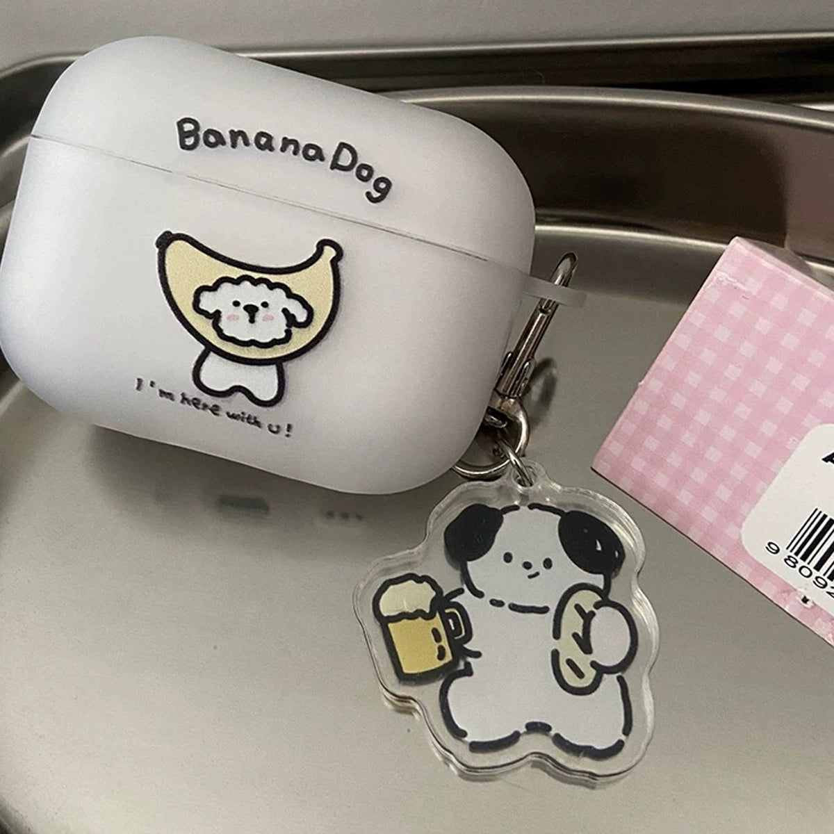 バナナドッグケース【AirPods(エアーポッズ)】