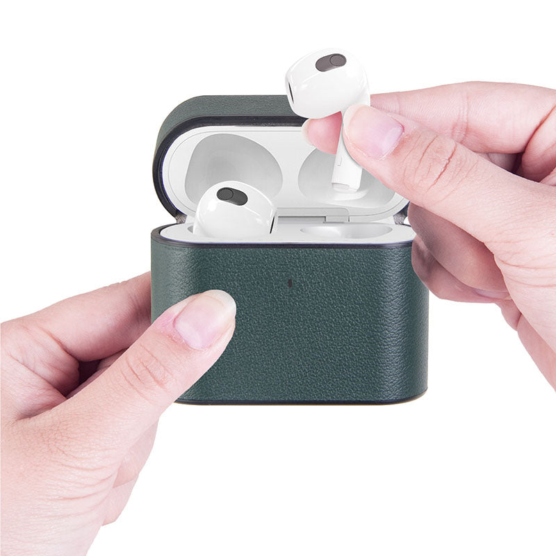 プレミアムレザーハードケース【AirPods(エアーポッズ)】