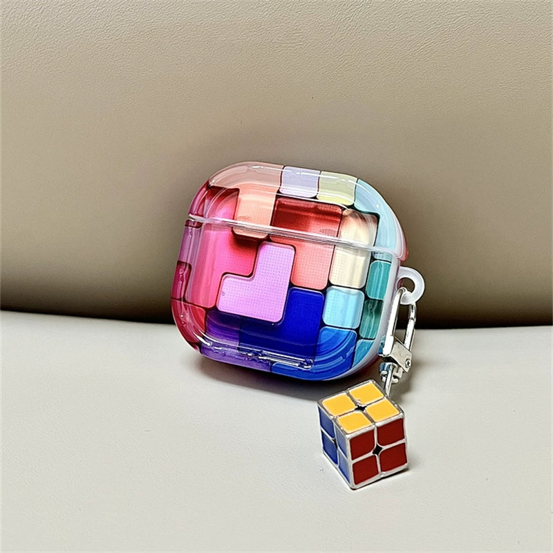 キューブデザインIMDケース【AirPods(エアーポッズ)】