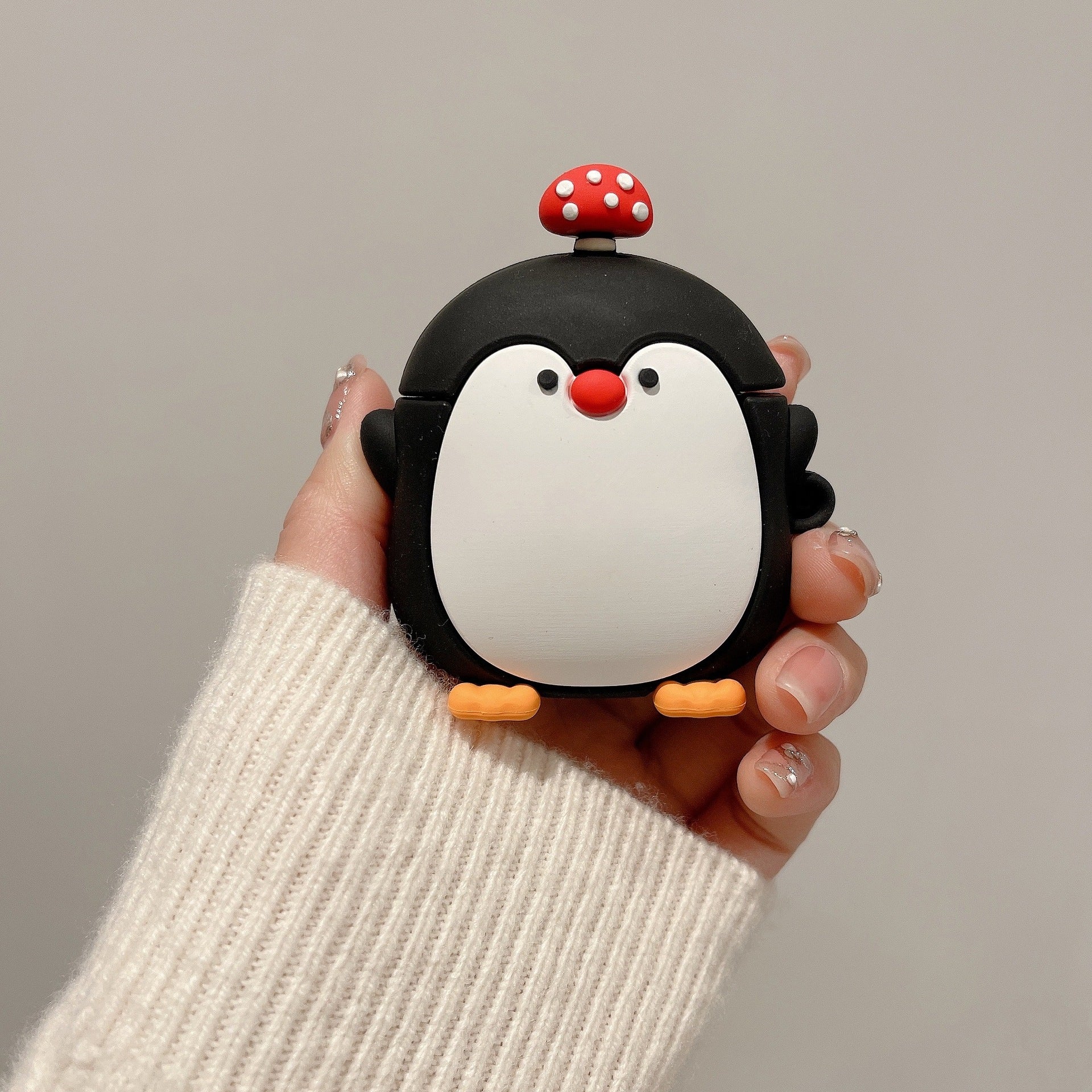マッシュルームペンギンケース【AirPods(エアーポッズ)】