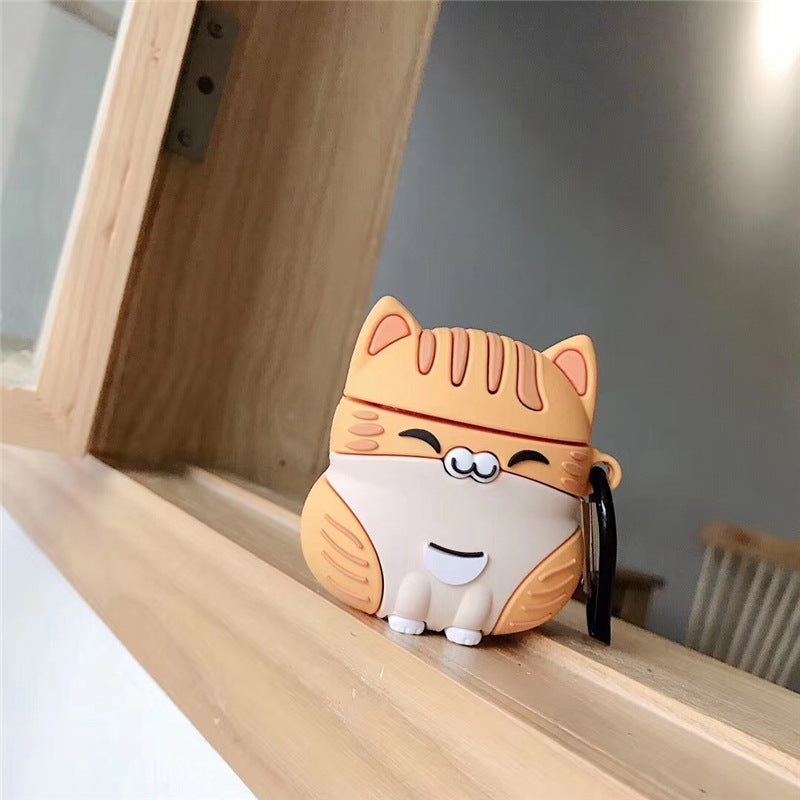 キュートファットキャットケース【AirPods(エアーポッズ)】