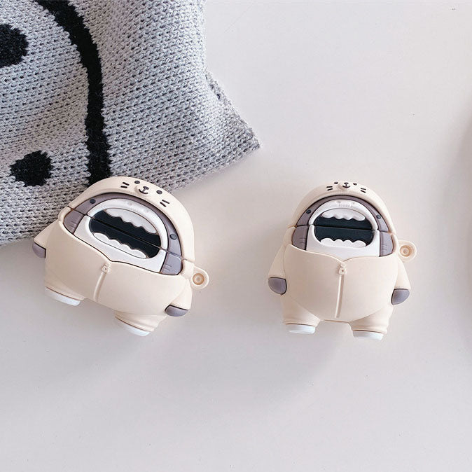 シャークアザラシケース【AirPods(エアーポッズ)】