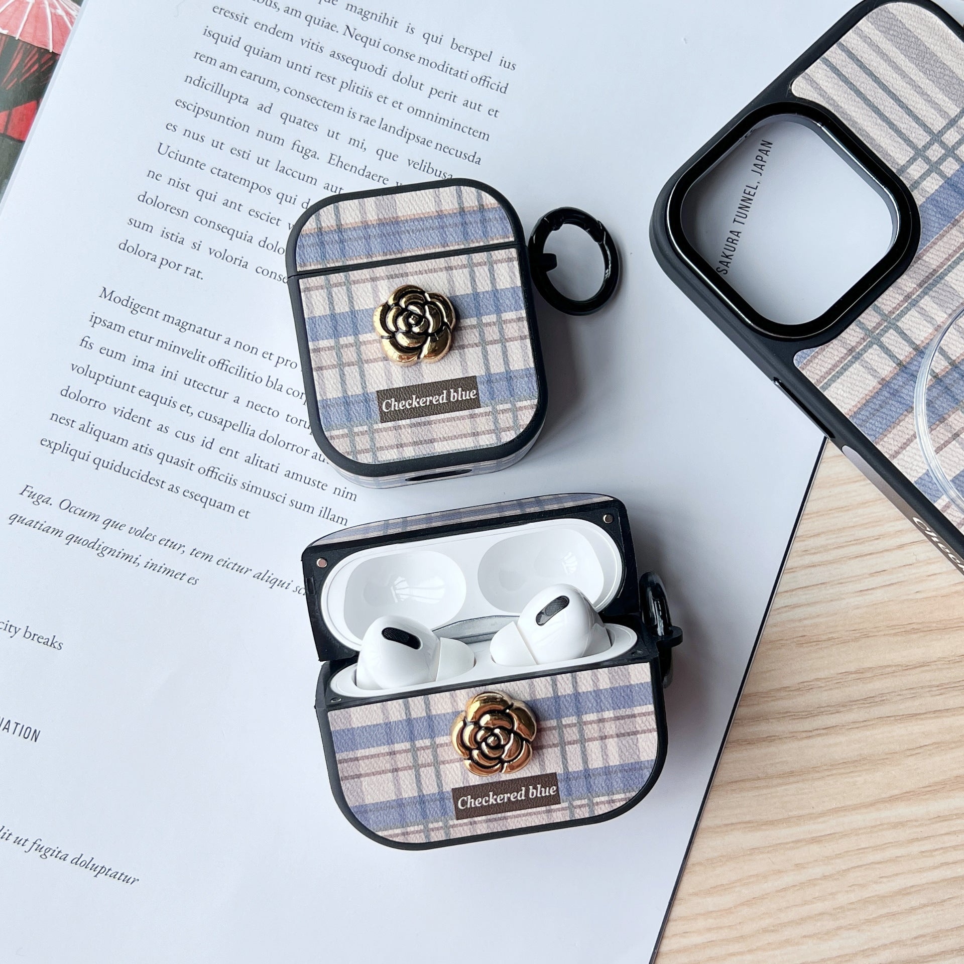 プレイドスタイルケース【AirPods(エアーポッズ)】