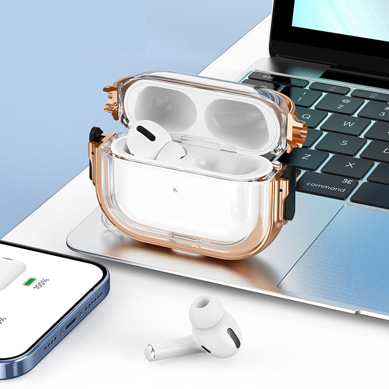 ラグジュアリークリアTPUケース【AirPods(エアーポッズ)】