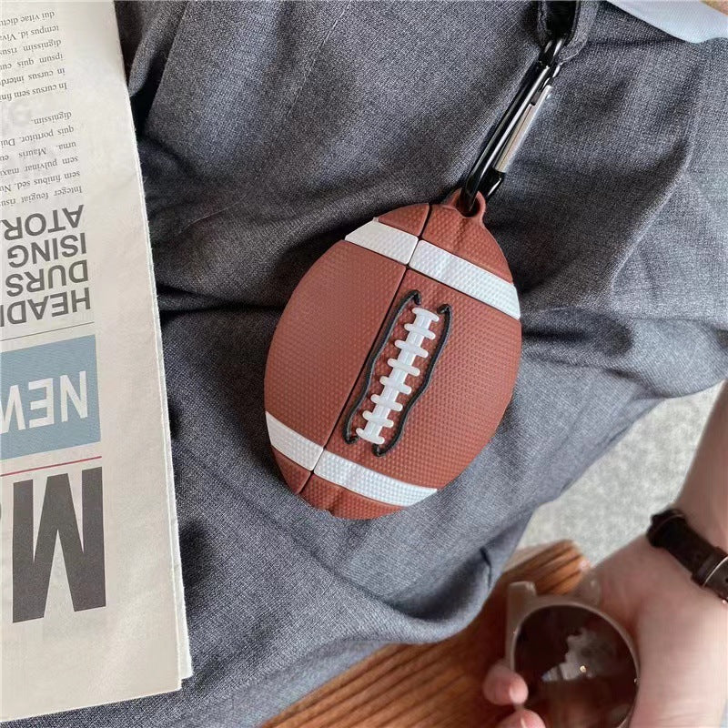 ラグビーボールデザインケース【AirPods(エアーポッズ)】