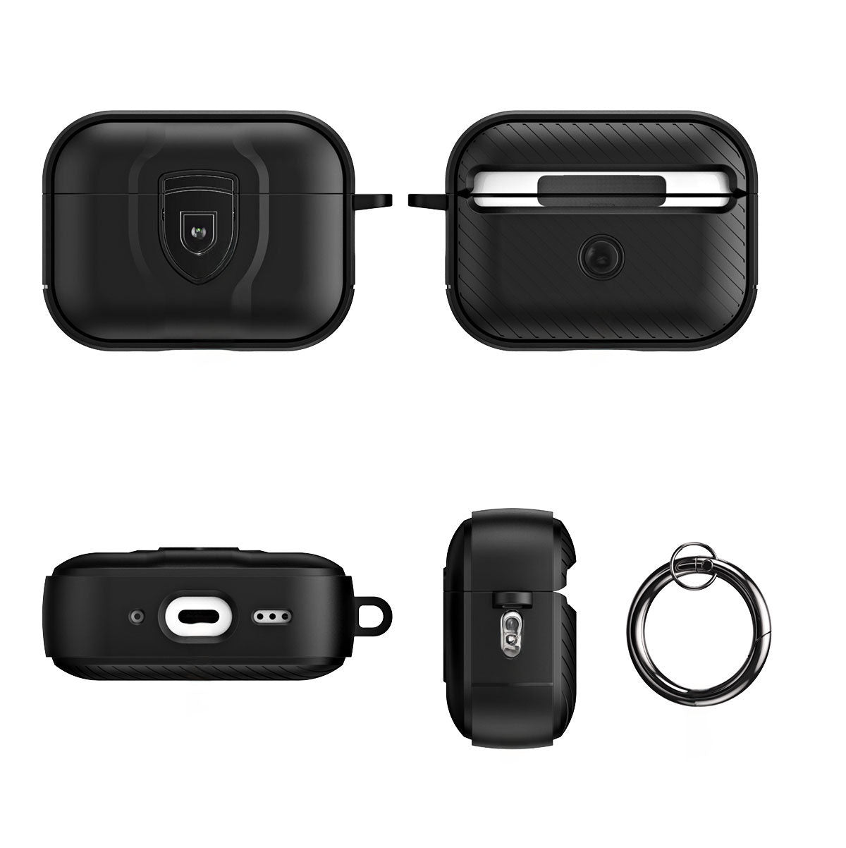 スタイリッシュシールドケース【AirPods(エアーポッズ)】