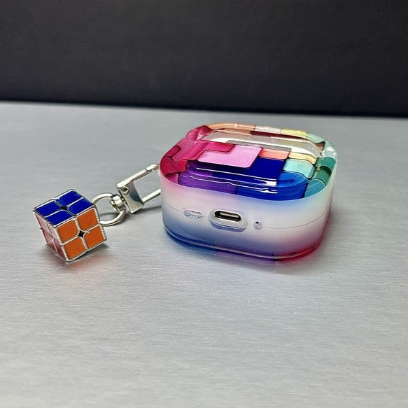 キューブデザインIMDケース【AirPods(エアーポッズ)】