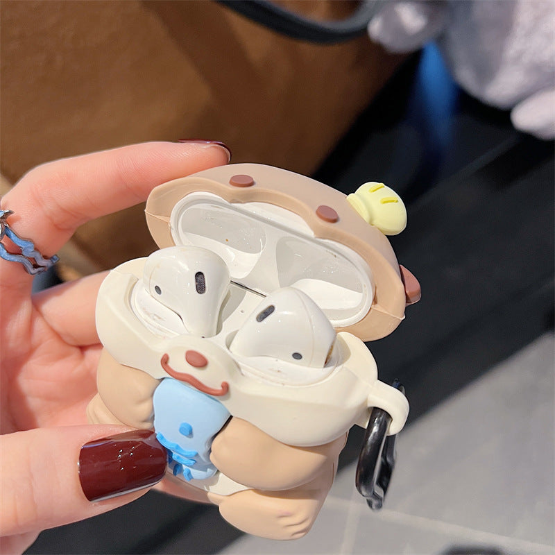 シェルカワウソシリコンケース【AirPods(エアーポッズ)】