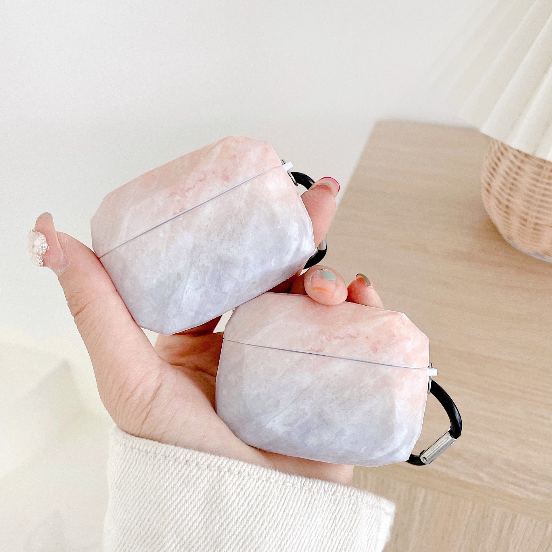 マーブルロックモデルTPUケース【AirPods(エアーポッズ)】