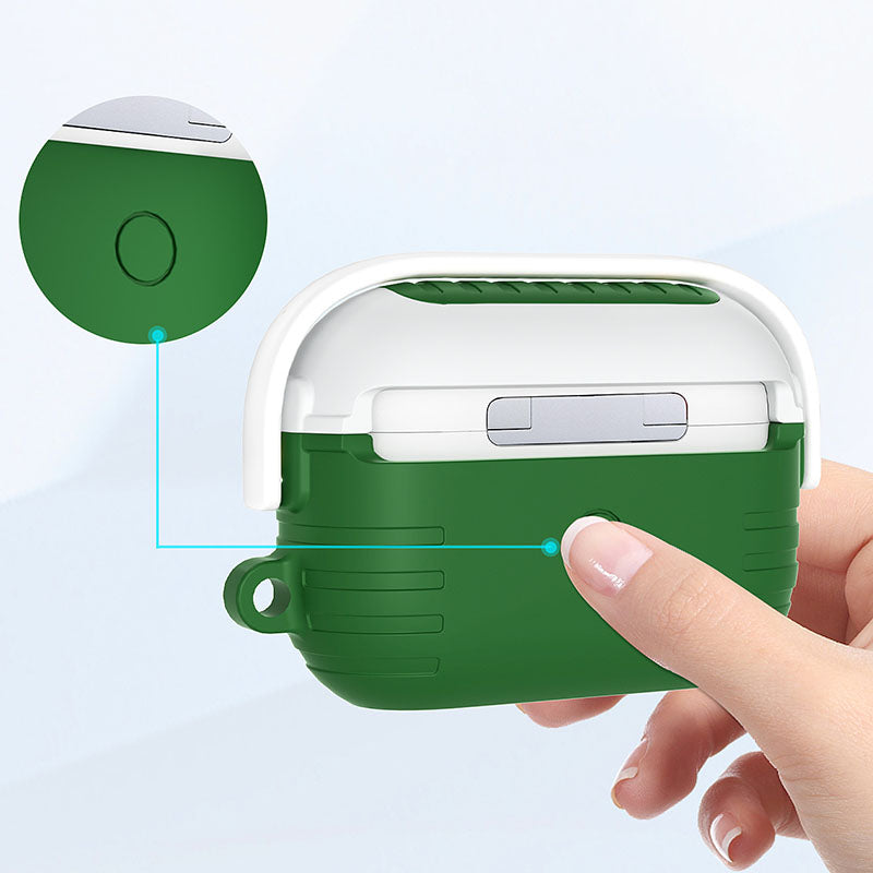 モダンキャリーシリコンケース【AirPods(エアーポッズ)】