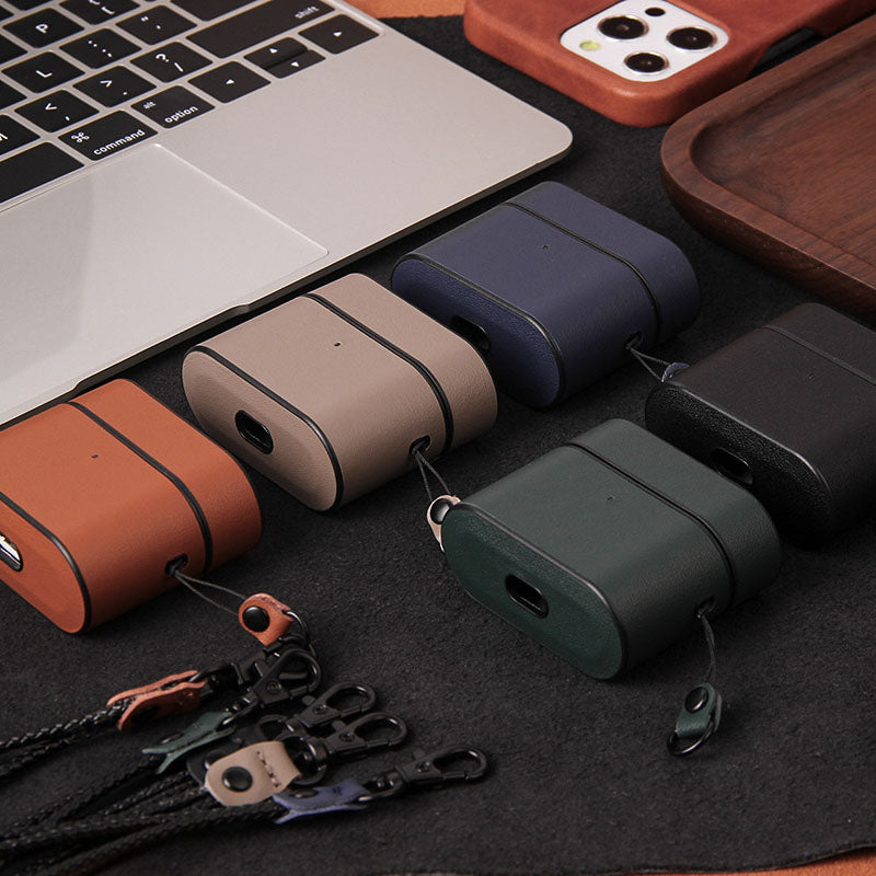 プレミアムレザーハードケース【AirPods(エアーポッズ)】