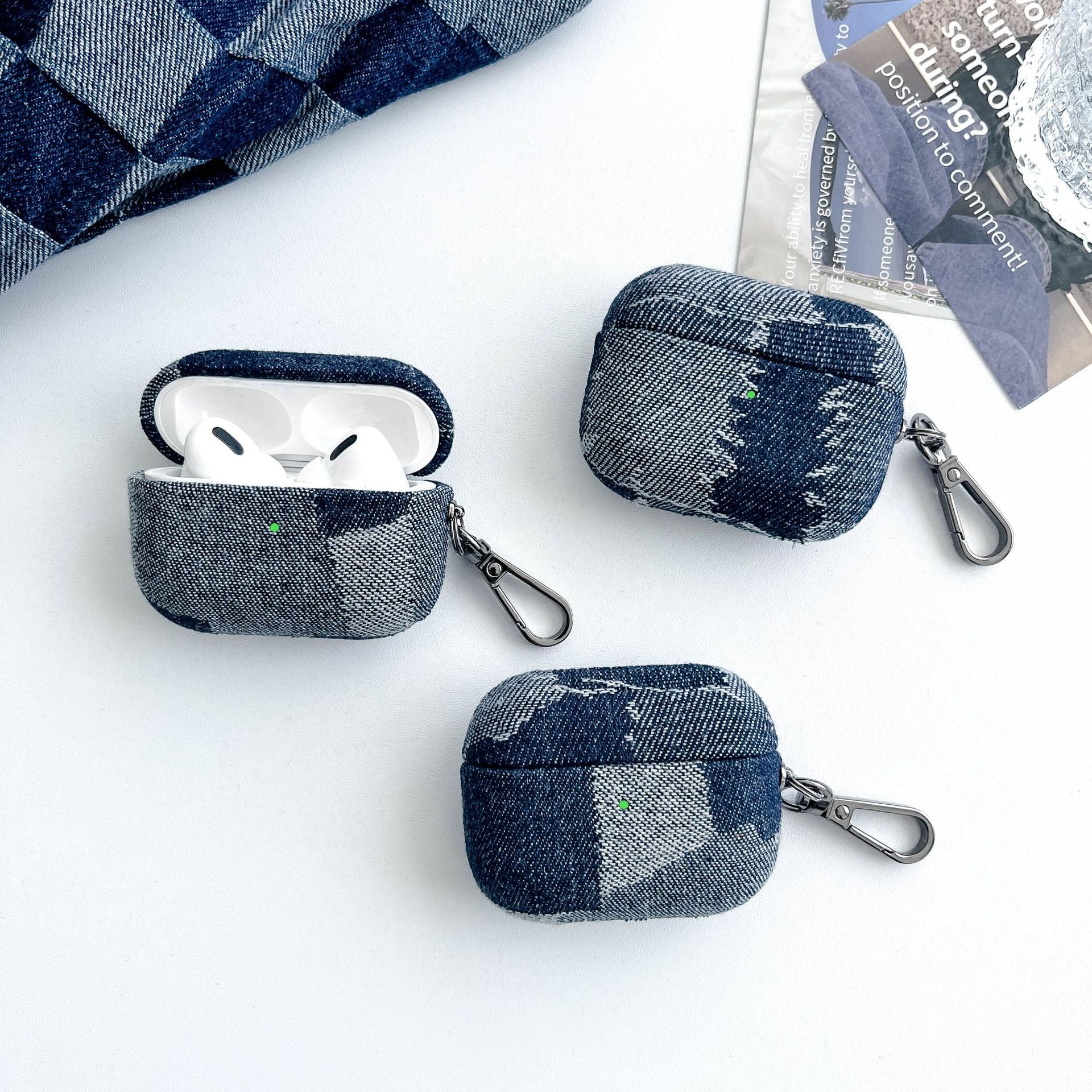 デニムデザインケース【AirPods(エアーポッズ)】