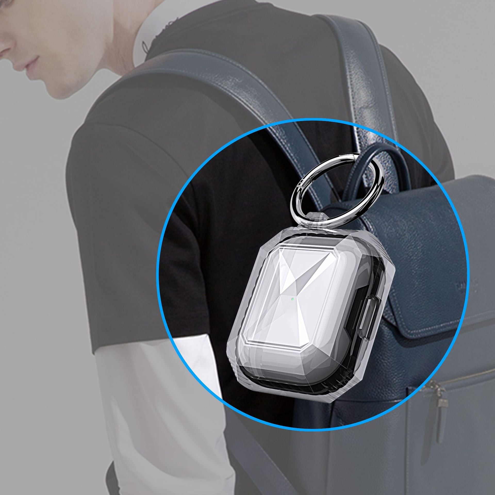 クリアクロスプロテクトケース【AirPods(エアーポッズ)】