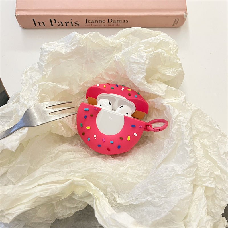 ストロベリードーナツキュートケース【AirPods(エアーポッズ)】