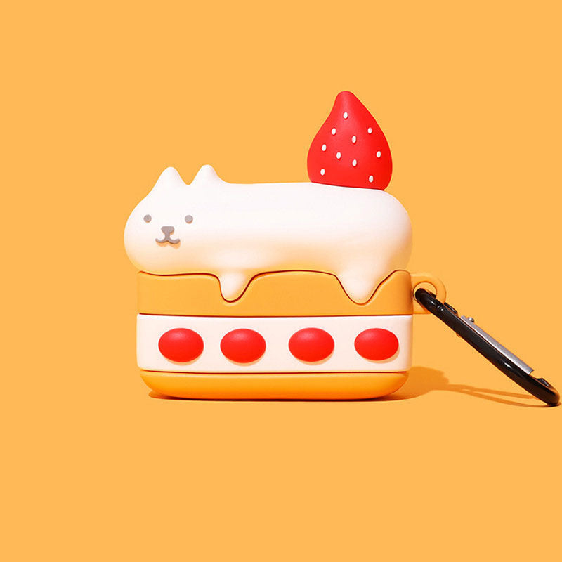 キャットケーキシリコンケース【AirPods(エアーポッズ)】