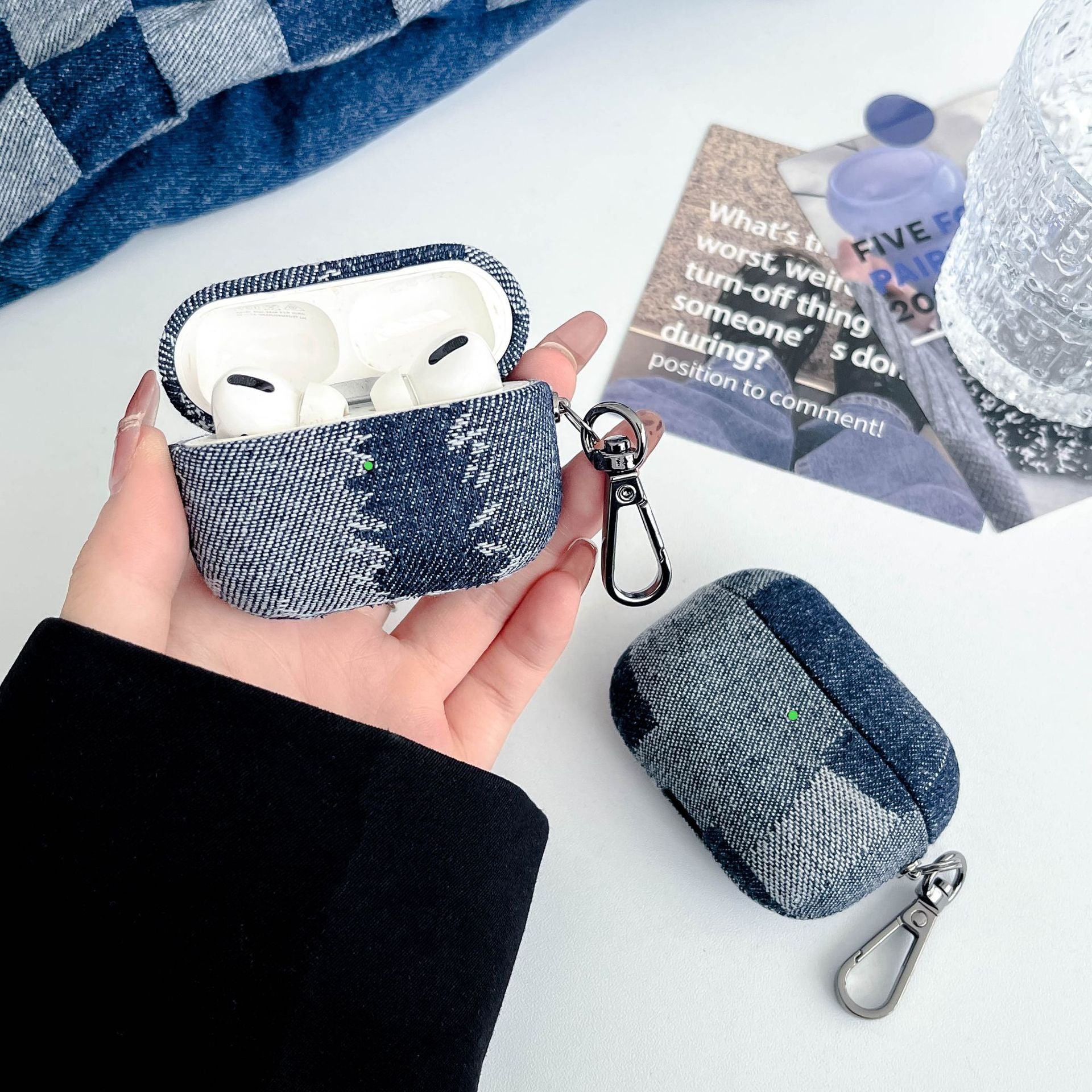 デニムデザインケース【AirPods(エアーポッズ)】