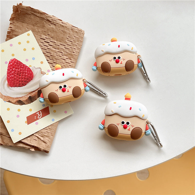 バースデーケーキシリコンケース【AirPods(エアーポッズ)】