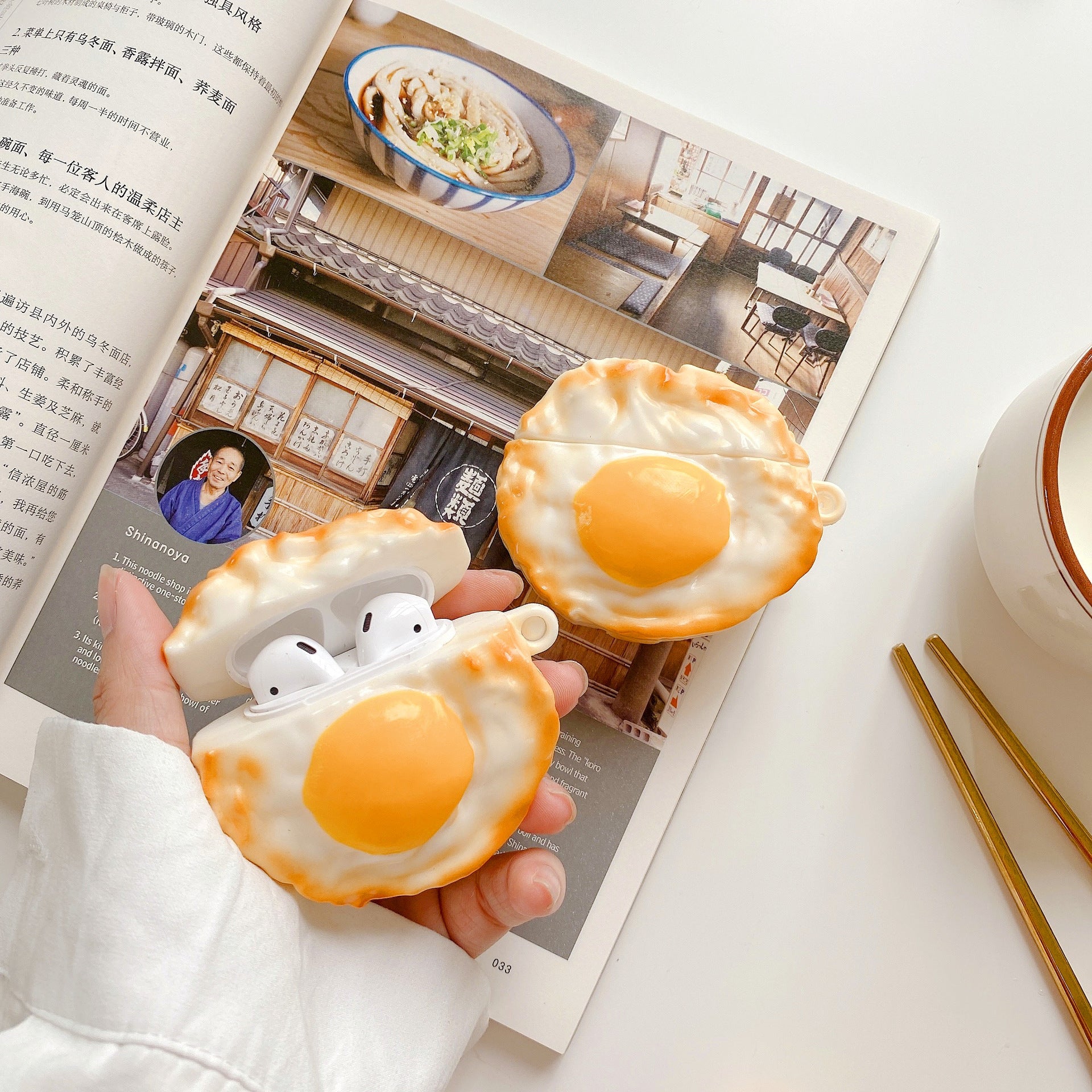 フライドエッグケース【AirPods(エアーポッズ)】