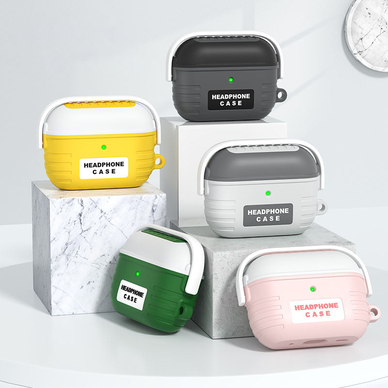 モダンキャリーシリコンケース【AirPods(エアーポッズ)】