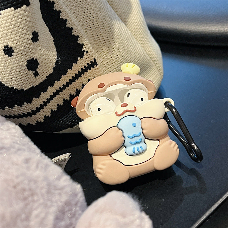 シェルカワウソシリコンケース【AirPods(エアーポッズ)】