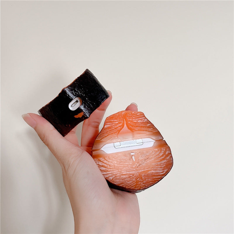 リアルサーモンブロックケース【AirPods(エアーポッズ)】