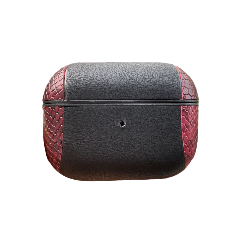 スネークレザーデザインケース【AirPods(エアーポッズ スネークレザーデザインケース【AirPods(エアーポッズ
