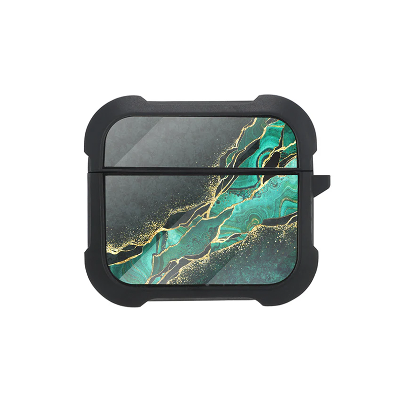 マーブルガラスシェルケース【AirPods（エアーポッズ）】 - AirPods