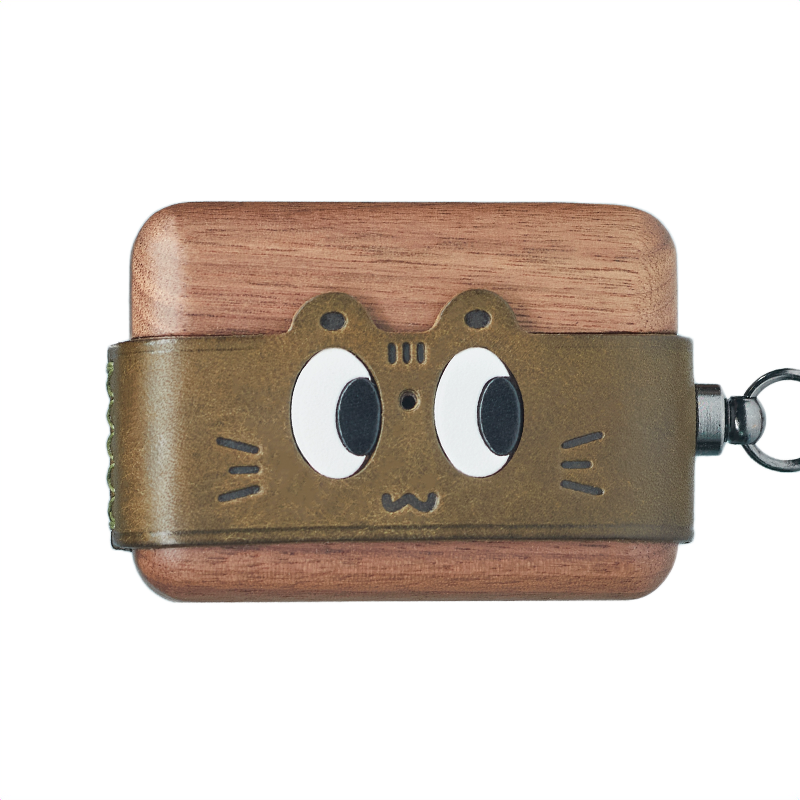 キャットフェイスプレミアムケース【AirPods(エアーポッズ)】