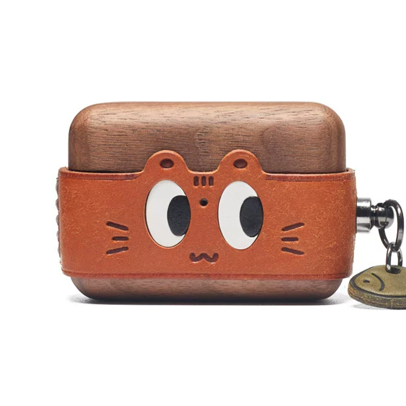 キャットフェイスプレミアムケース【AirPods(エアーポッズ)】