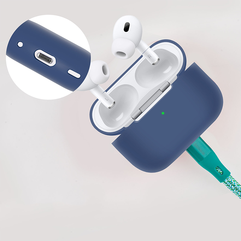 シンプルシリコンケース【AirPods（エアーポッズ）】