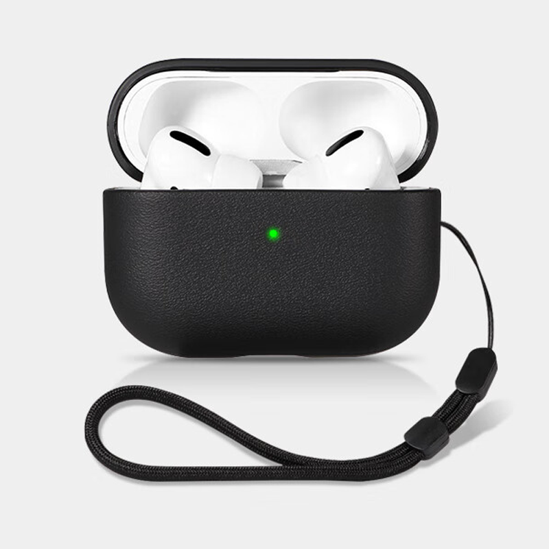 レザーデザインTPUケース【AirPods（エアーポッズ）】