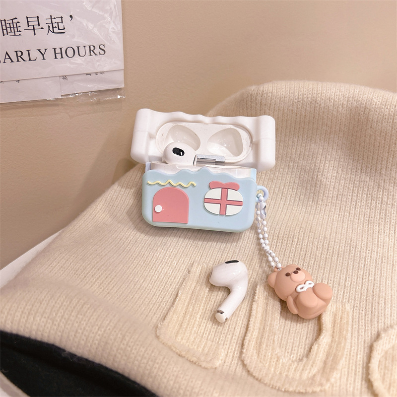 ポップベアーハウスケース【AirPods（エアーポッズ）】