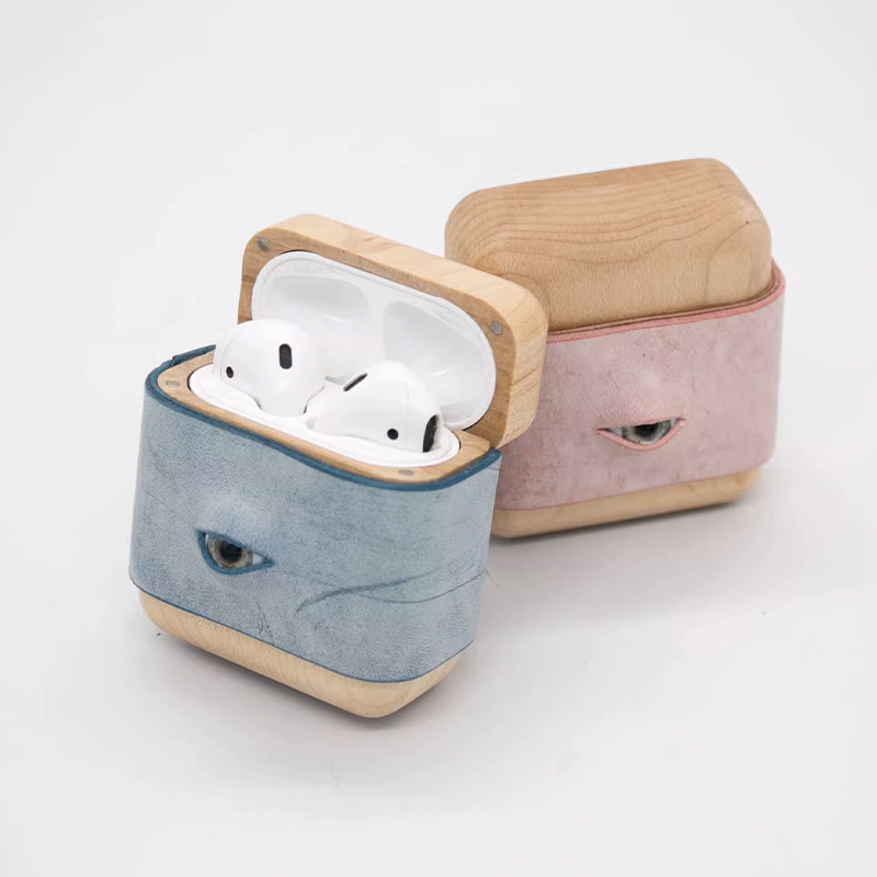 レザークリーピーアイケース【AirPods（エアーポッズ）】