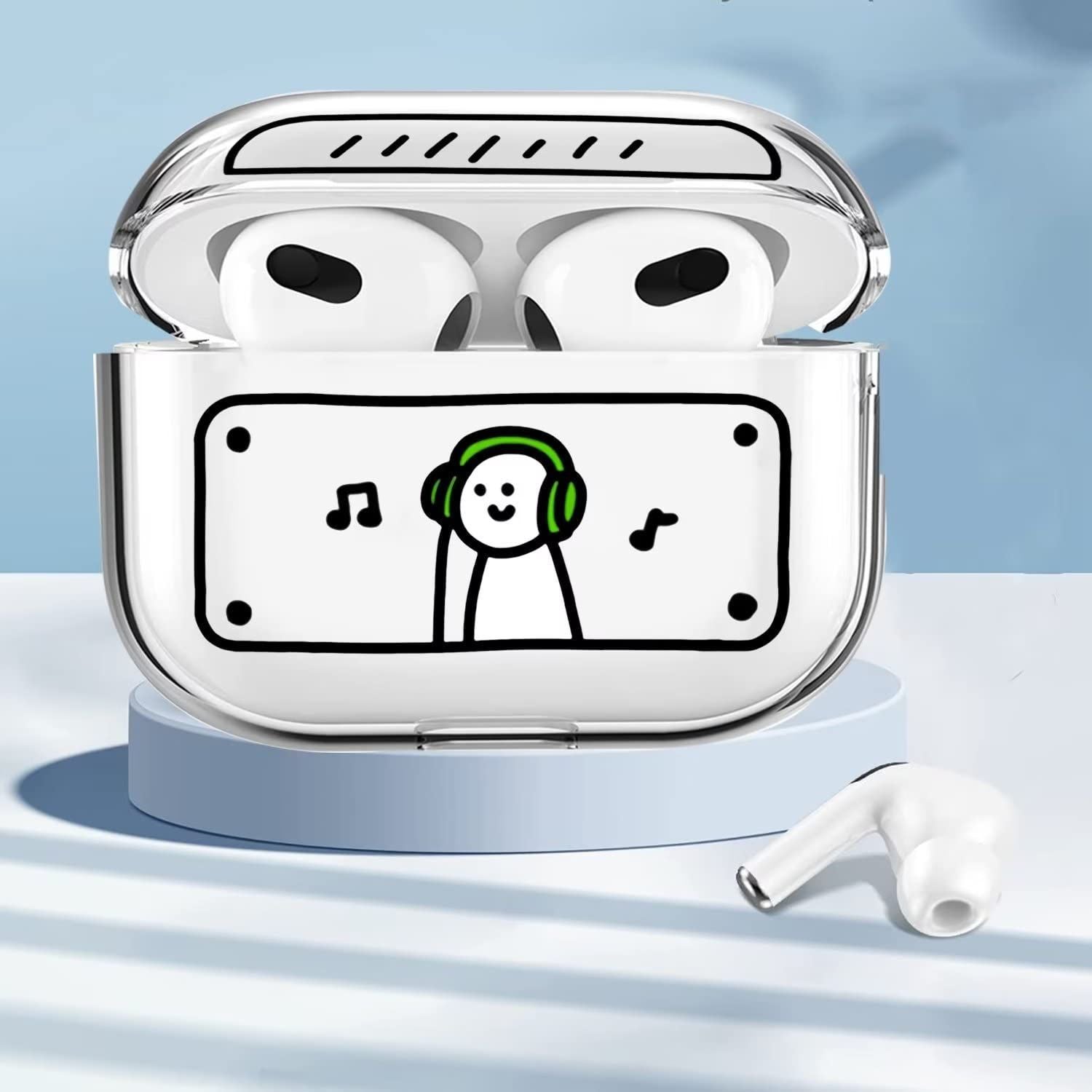 ヒアリングミュージックTPUケース【AirPods（エアーポッズ）】