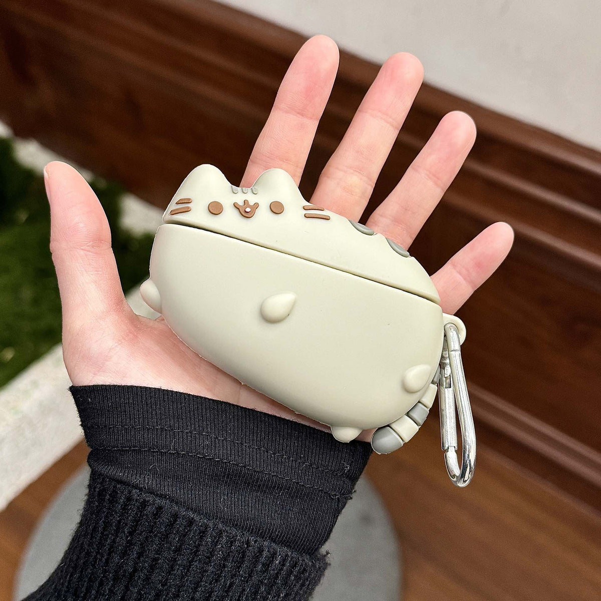 ローリングキャットシリコンケース【AirPods（エアーポッズ）】