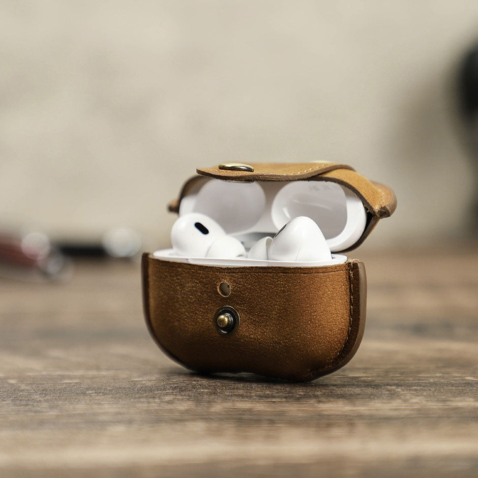 ヴィンテージスタイルレザーケース【AirPods（エアーポッズ）】