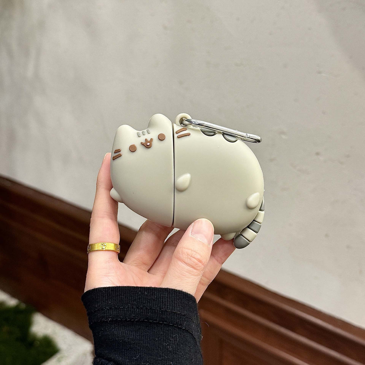 ローリングキャットシリコンケース【AirPods（エアーポッズ）】