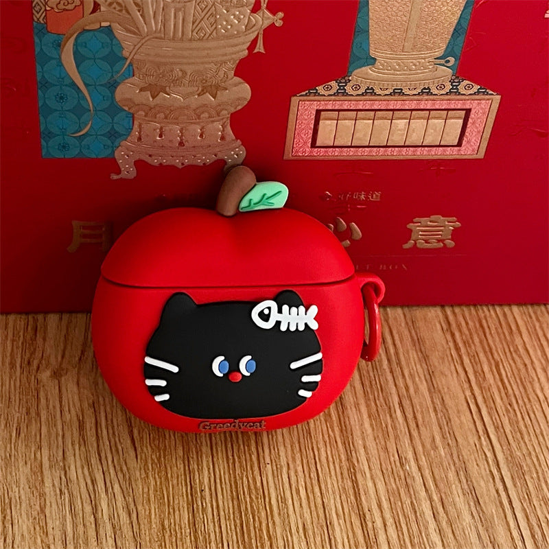 イラスト アニマル AirPods case ぺんぎん 乗り込ん シリコンケース