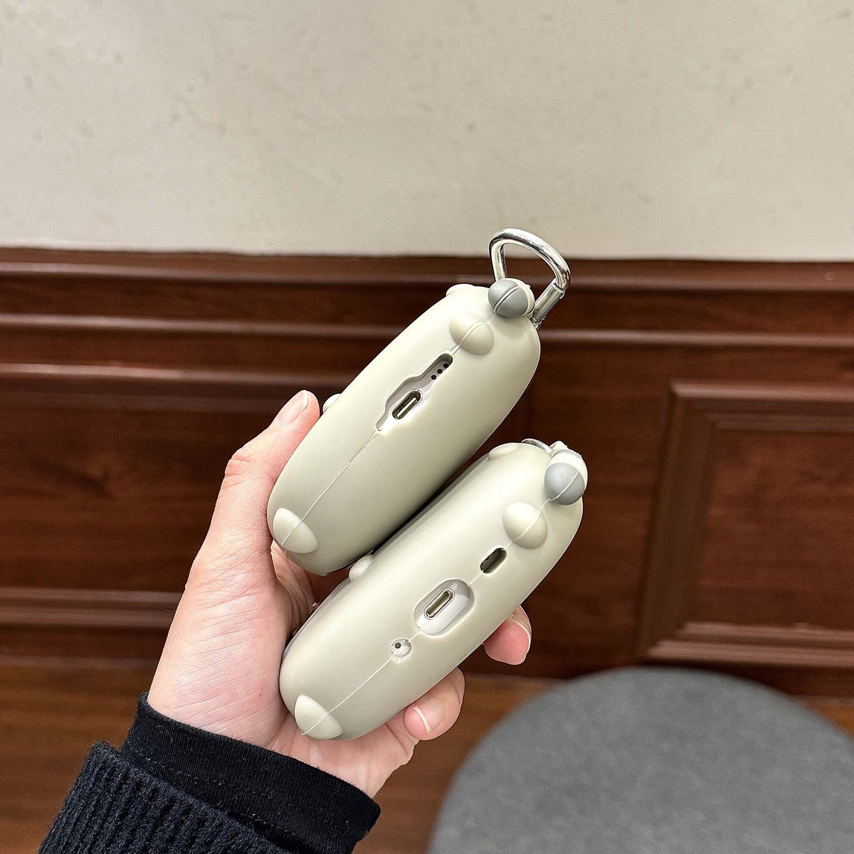 ローリングキャットシリコンケース【AirPods（エアーポッズ）】
