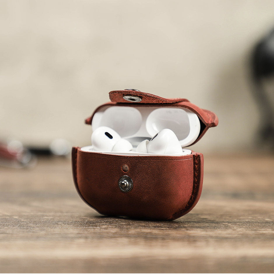 ヴィンテージスタイルレザーケース【AirPods（エアーポッズ）】