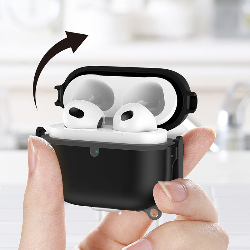 フリップロックシリコンケース【AirPods（エアーポッズ）】