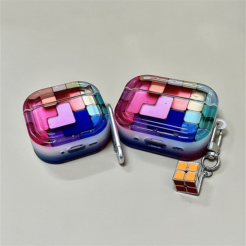 キューブデザインIMDケース【AirPods（エアーポッズ）】