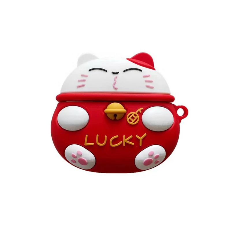 ラッキーキャットケース【AirPods（エアーポッズ）】 - AirPodsケース